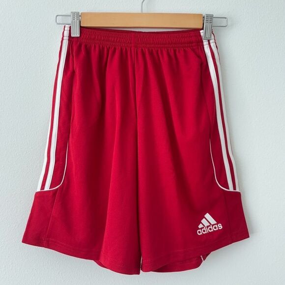Adidas Squad 13 Red Soccer Shorts | Youth Large | Unisex | NEW - Picture 4 of 11